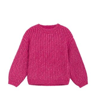 Minymo Knit Sweater Pink Coral