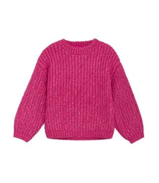 Minymo Minymo Knit Sweater Pink Coral