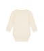 Minymo Minymo Long-Sleeve Ribbed Bodysuit Ivory