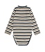 Minymo Minymo Stripe Ribbed Bodysuit Navy