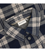 Minymo Minymo Plaid Flannel Overshirt Navy