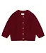 Fixoni Fixoni Cable-Knit Cardigan Burgundy