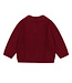 Fixoni Fixoni Cable-Knit Cardigan Burgundy