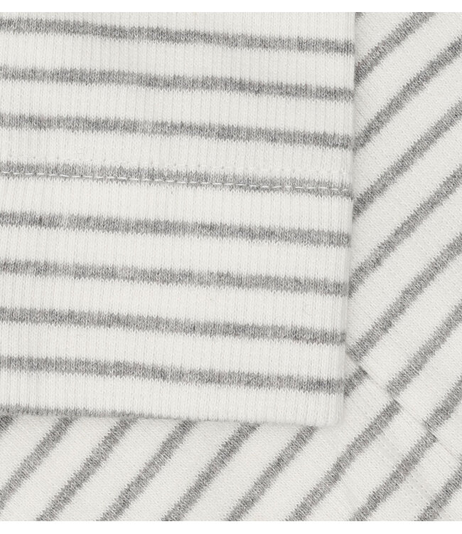 Fixoni Fixoni Striped Ribbed Leggings Grey