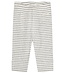 Fixoni Fixoni Striped Ribbed Leggings Grey