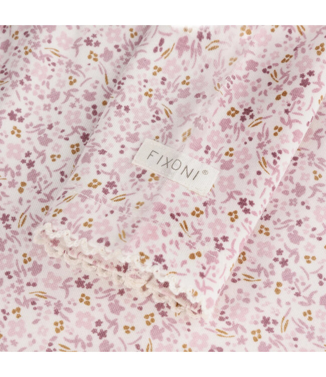 Fixoni Fixoni Pointelle Floral Bodysuit