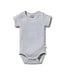 Wilson + Frenchy Stripe S/S Rib Onesie