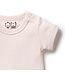 Wilson + Frenchy Wilson + Frenchy Stripe S/S Rib Onesie