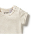 Wilson + Frenchy Wilson + Frenchy Stripe S/S Rib Onesie