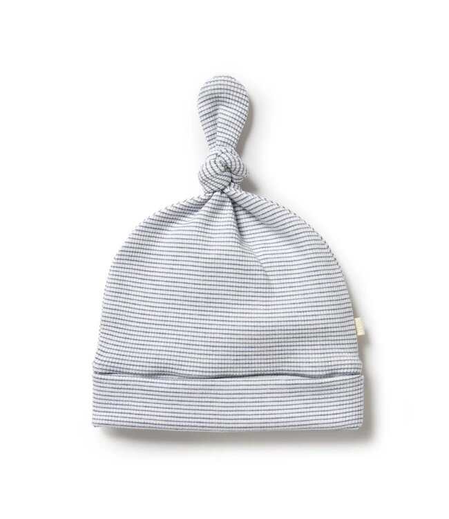 Wilson + Frenchy Wilson + Frenchy Organic Stripe Rib Knot Hat
