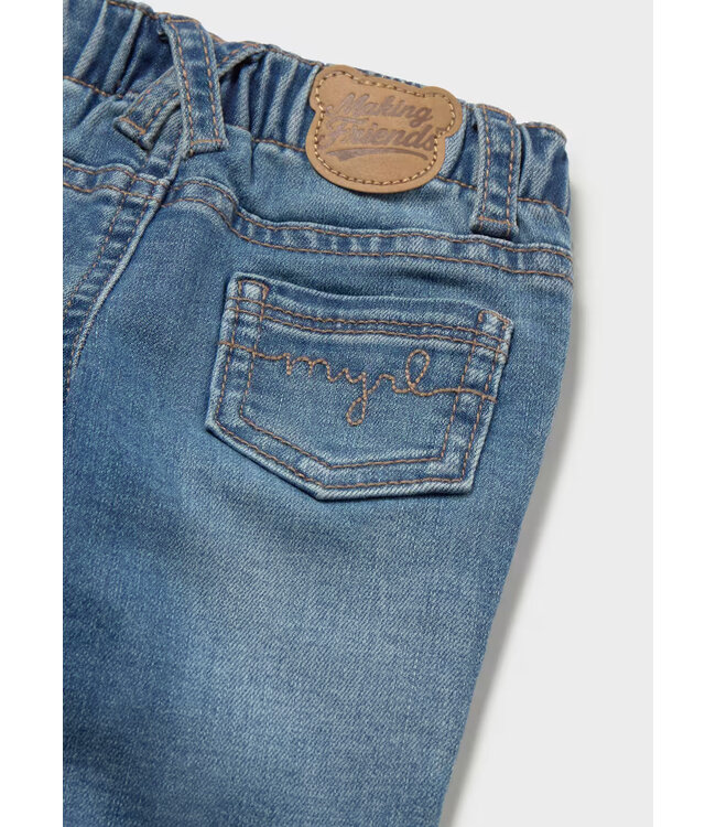 Mayoral Infant Basic Lined Denim Pant Medio