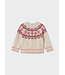 Mayoral Infant Jacquard Nordic Sweater Rose