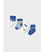 Mayoral Infant Sock Set 4-Pack Blueberry