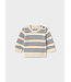 Mayoral Infant Sweater Blue/Taupe Stripe