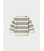Mayoral Infant Sweater Blue/Taupe Stripe