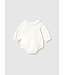 Mayoral Ruffle Neck Long Sleeve Onesie Crudo