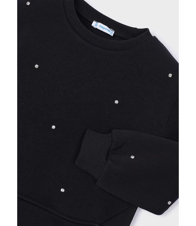 Mayoral Sweatshirt Silver Dots