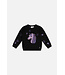 Deux par Deux Deux par Deux Knit Sweater Anthracite Sequin Unicorn