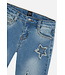 Deux par Deux Deux par Deux Wide Leg Denim Star Patches