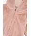 Deux par Deux Deux par Deux Faux Fur Hooded Jacket Rose