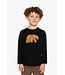 Deux par Deux Deux par Deux Jersey L/S Shirt Bear Anthracite