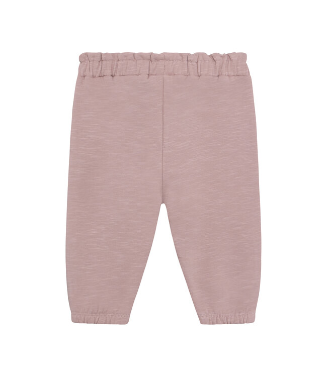 Minymo Minymo Heart Button Sweatpant Dusty Pink