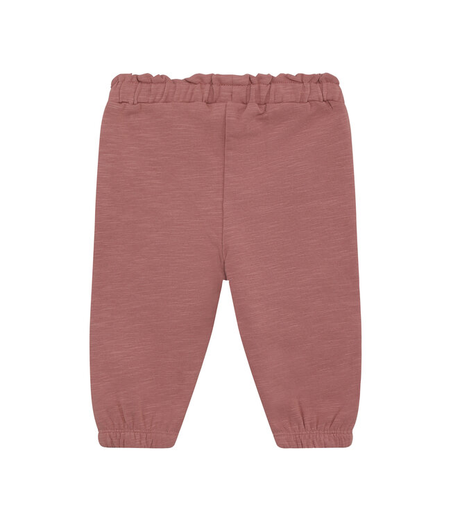 Minymo Minymo Heart Button Sweatpant Rose