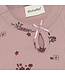 Minymo Minymo Long-Sleeve Floral Keyhole Bodysuit Rose
