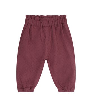 Fixoni Fixoni Lined Woven Pants Berry