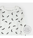 Petit Lem Bats Glow in the Dark Print on Off-White PJ Set