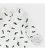 Petit Lem Bats Glow in the Dark Print on Off-White Sleeper