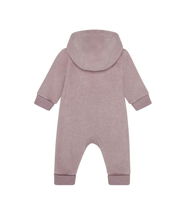 Minymo Minymo Fleece Overall Suit Pink Teddy