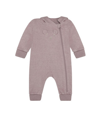 Minymo Minymo Fleece Overall Suit Pink Teddy