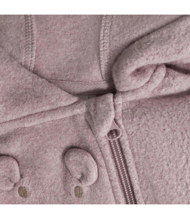 Minymo Minymo Fleece Overall Suit Pink Teddy