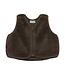 Minymo Minymo Teddy Vest Brown