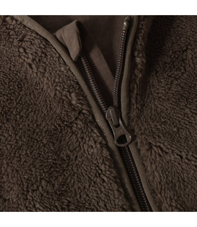 Minymo Minymo Teddy Vest Brown