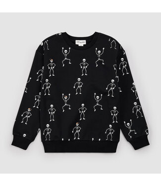Miles the Label Dancing Glow In The Dark Skeletons Sweatshirt