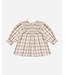 Quincy Mae Quincy Mae V Smocked Dress Rustic Plaid