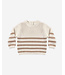 Quincy Mae Quincy Mae Rex Sweater Almond Stripe