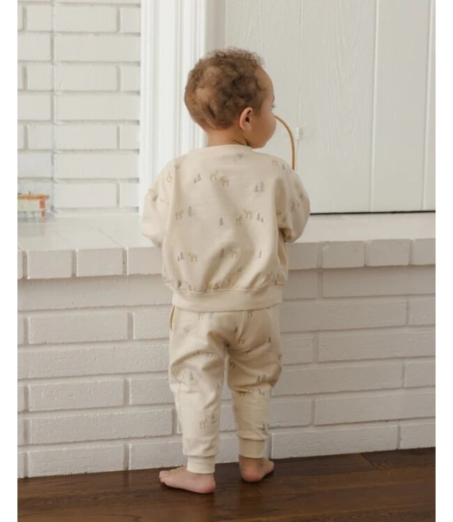 Quincy Mae Quincy Mae Relaxed Sweatpant Deer