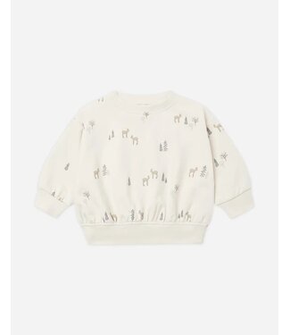 Quincy Mae Quincy Mae Relaxed Sweatshirt Deer