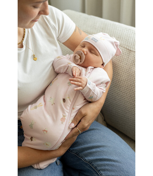 Coccoli Coccoli Modal 1.5 TOGS Sleepsack Plush on Light Pink