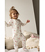 Coccoli Coccoli Modal Zipper Footie Mauve Flowers on Cream