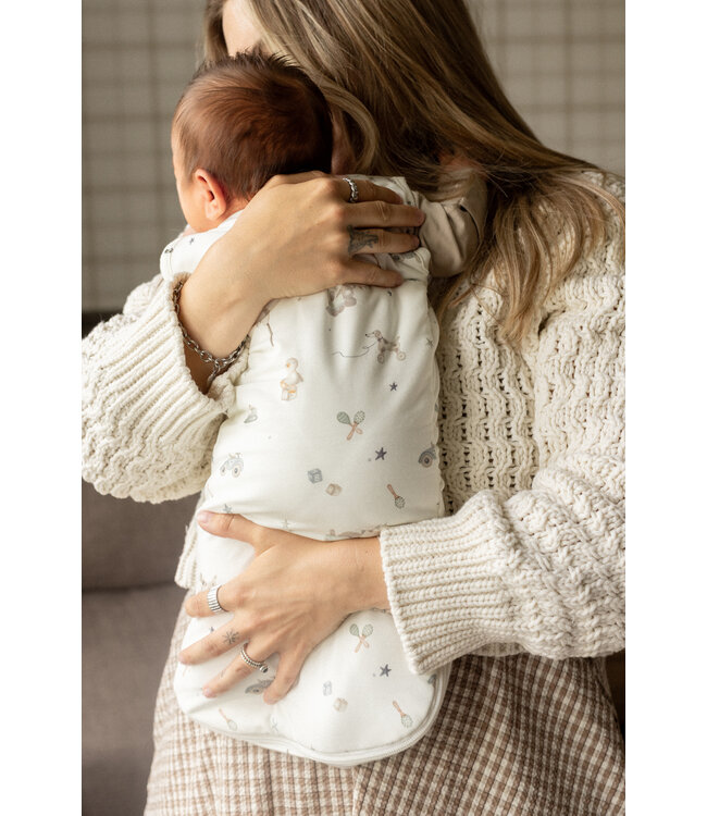 Coccoli Coccoli Modal 1.5 TOGS Sleepsack Toys on Cream