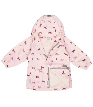 Jan & Jul Puddle-Dry Rain Jacket Pink Ponies
