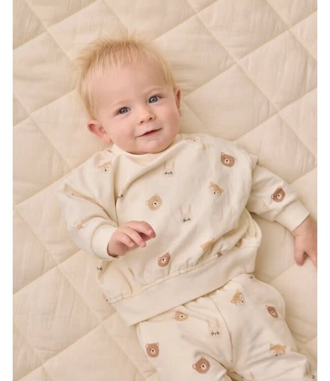 Quincy Mae Quincy Mae Relaxed Fleece Sweatshirt Critters