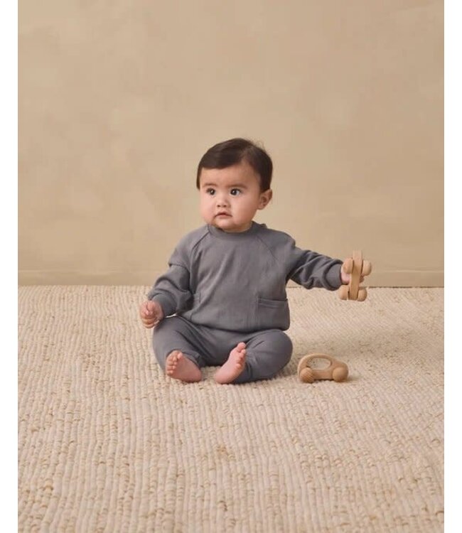 Quincy Mae Quincy Mae Pocket Sweatshirt Midnight