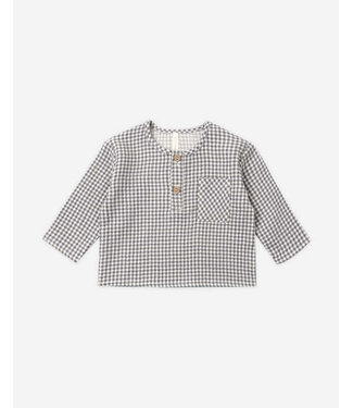 Quincy Mae Quincy Mae Rory Shirt Midnight Gingham