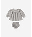 Quincy Mae Quincy Mae Mia Top + Bloomer Set Midnight Gingham