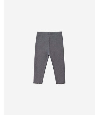 Quincy Mae Quincy Mae Ribbed Legging Midnight